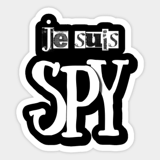 Spies Sticker